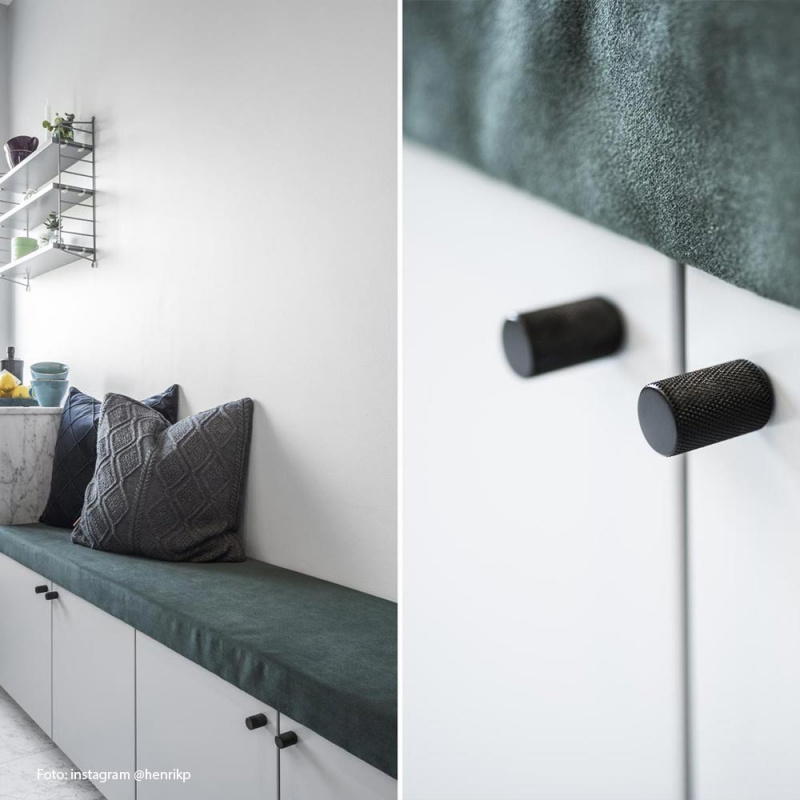 Knob Graf - 17mm - Matt black