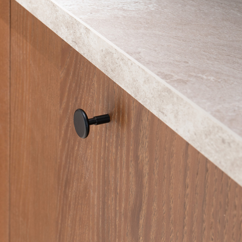 Knob Spira - 24mm - Matt black