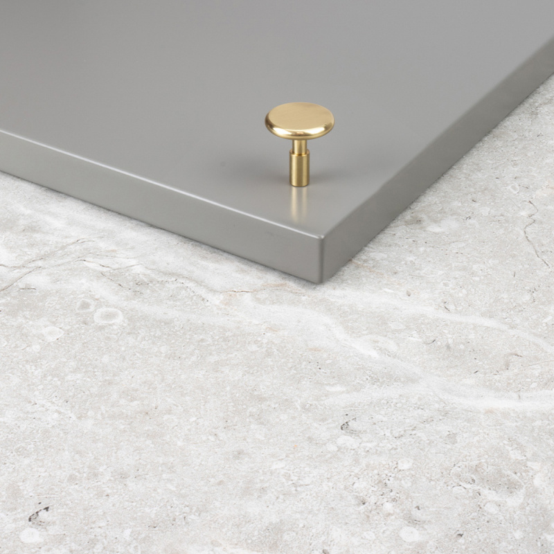 Knob Spira - 24mm - Polished brass