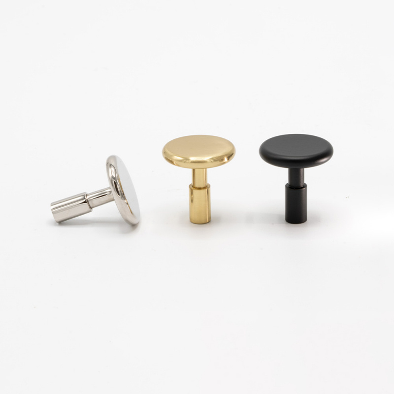 Knob Spira - 24mm - Polished brass