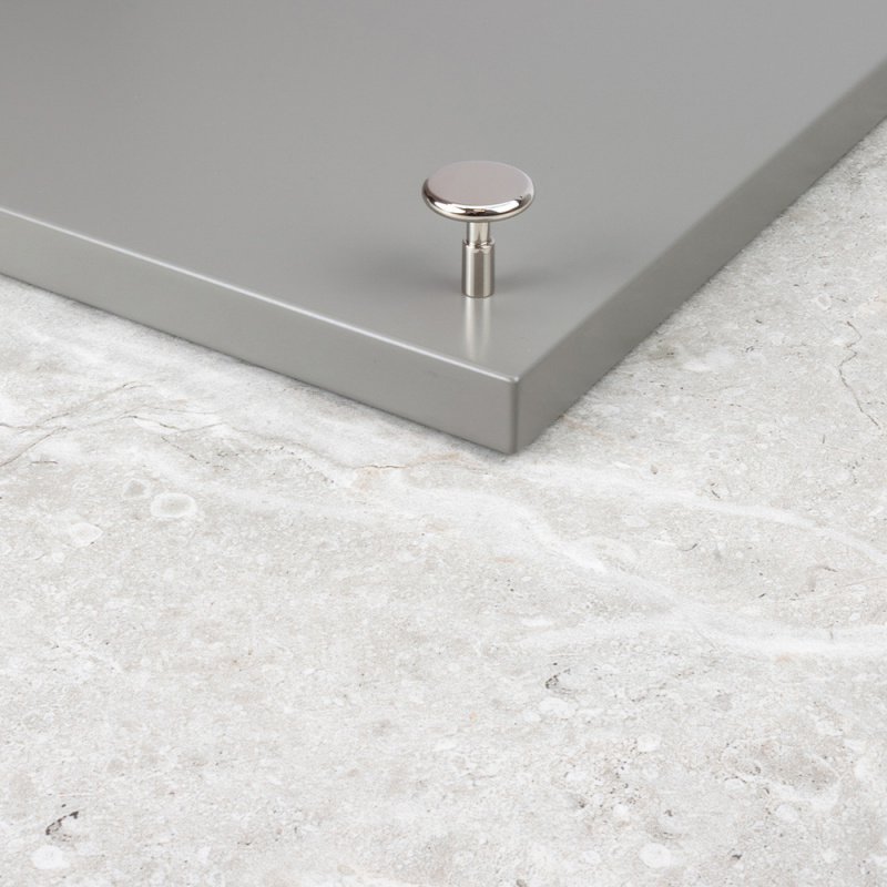 Knob Spira - 24mm - Nickel plated