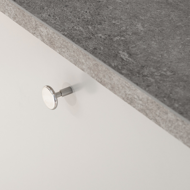 Knob Spira - 24mm - Nickel plated