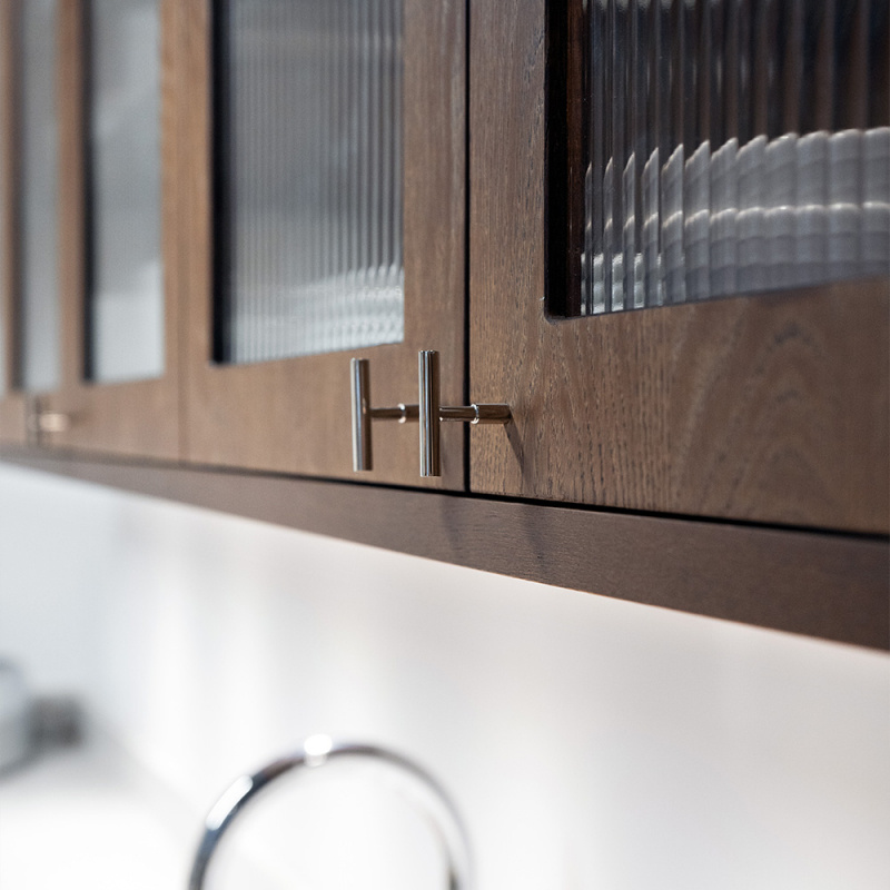 Knob T Spira - Nickel plated