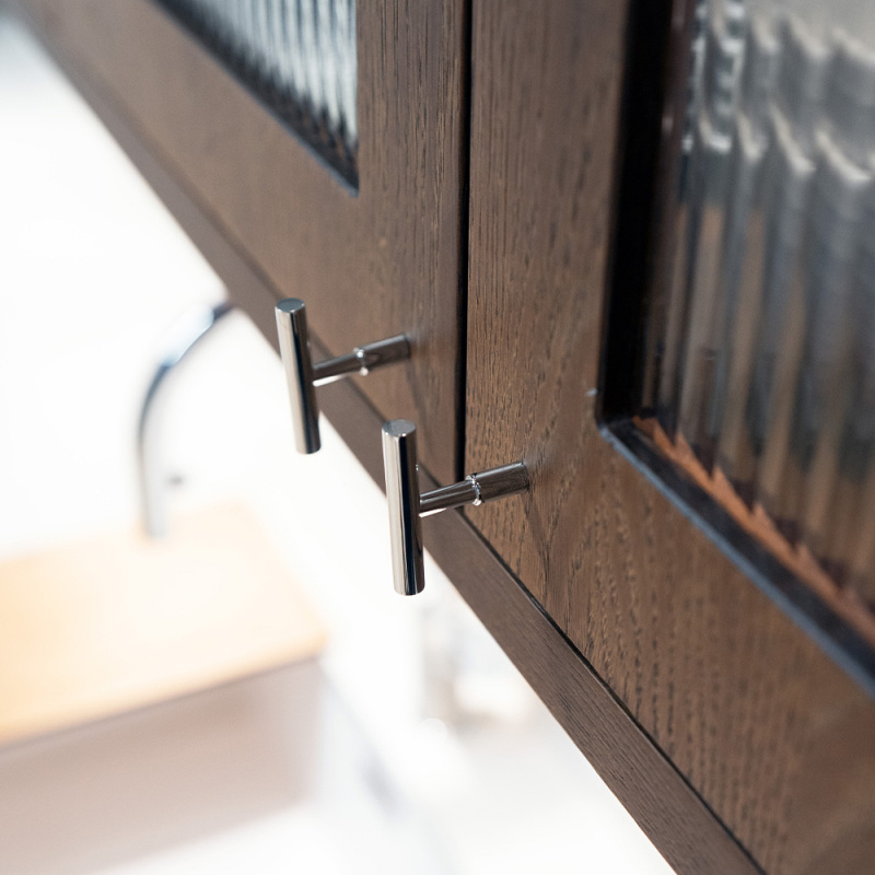 Knob T Spira - Nickel plated