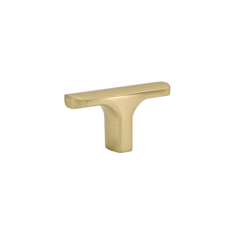 Knob T Ethel - Brushed brass