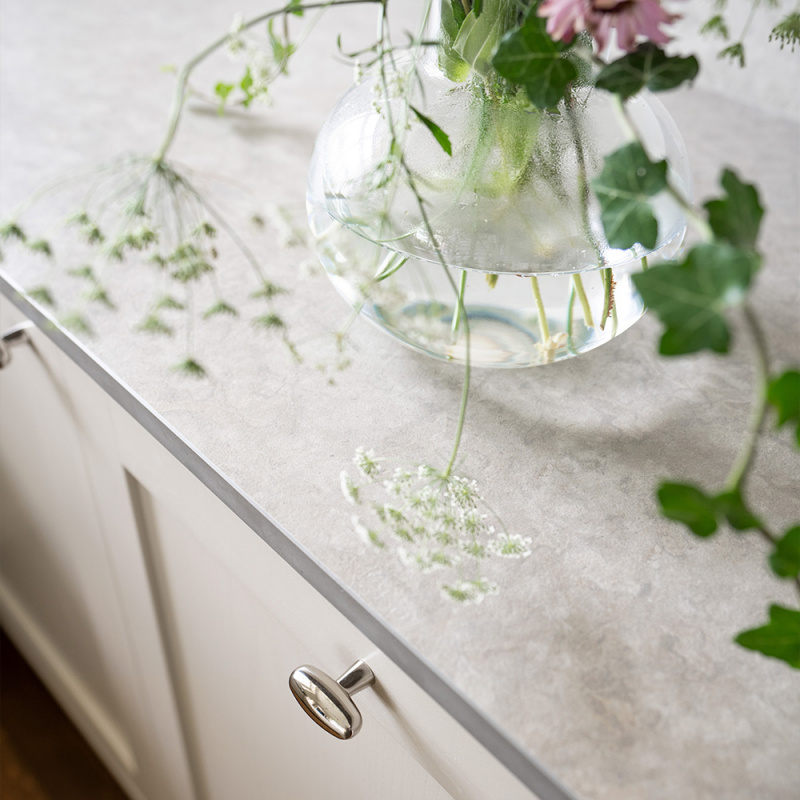 Cabinet Knob T Oliver - Nickel plated