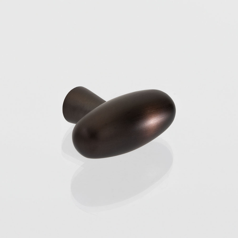 Cabinet Knob T Oliver - Burnished brass
