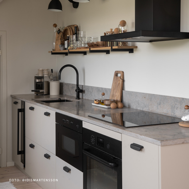 Handle Art - 96mm - Cast iron Black