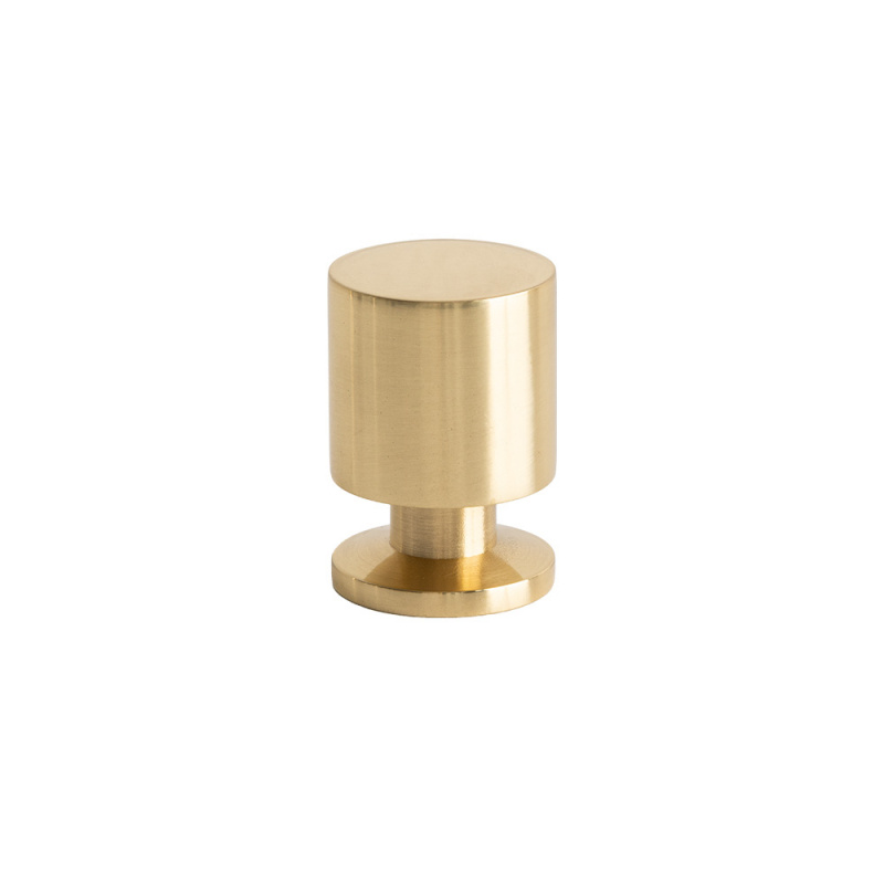 Knob Solo - 21mm - Polished brass