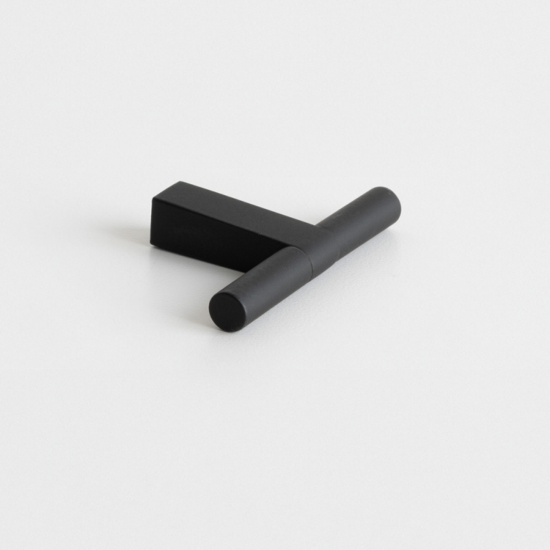 Knob T Petit - Matte black