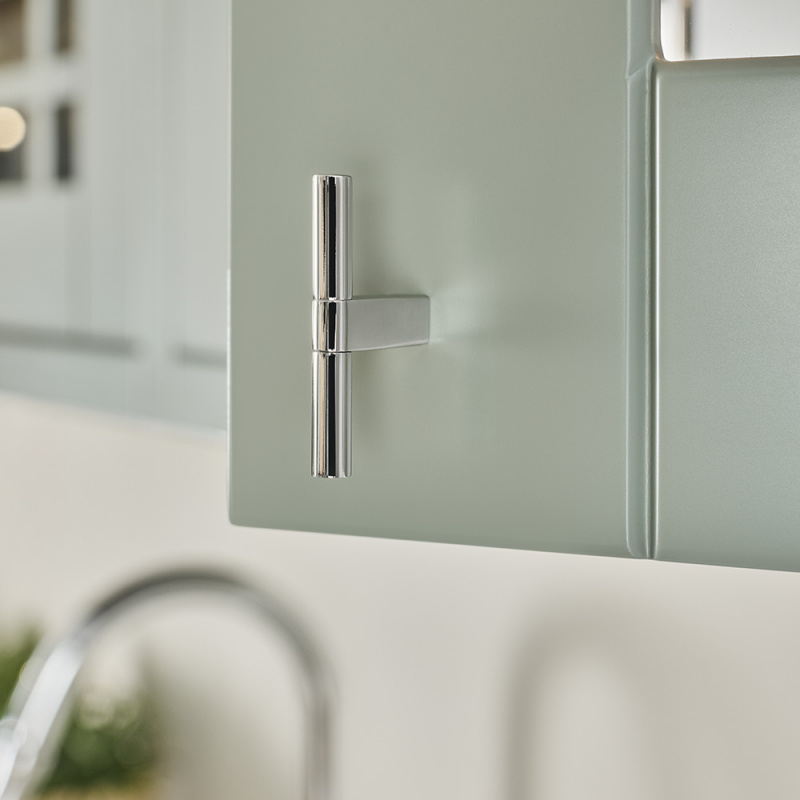 Knob T Petit - Nickel plated