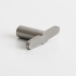 Knob T Flow - Brushed nickel Knob T Flow - Brushed nickel