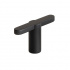 Knob T Flow - Matte black Knob T Flow - Matte black