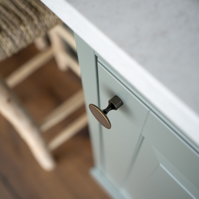 Knob Floid - Antique Brass