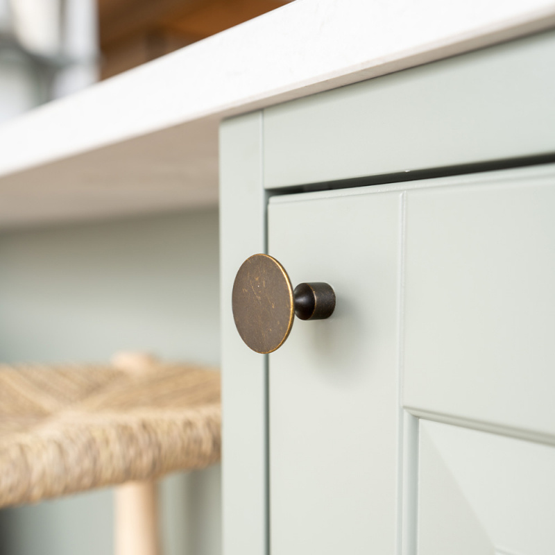 Knob Floid - Antique Brass