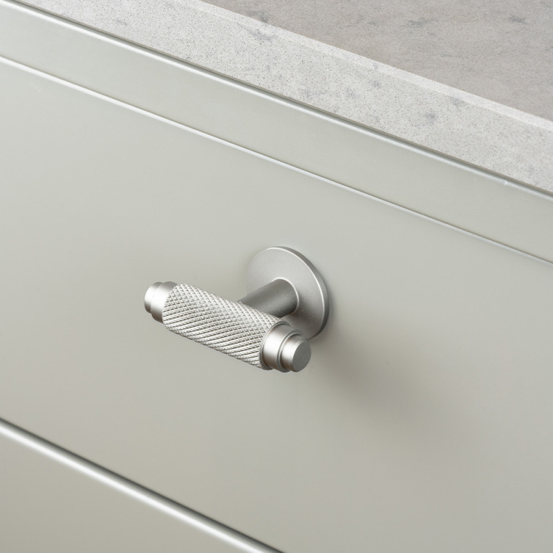 Knob T Riff - Stainless steel look