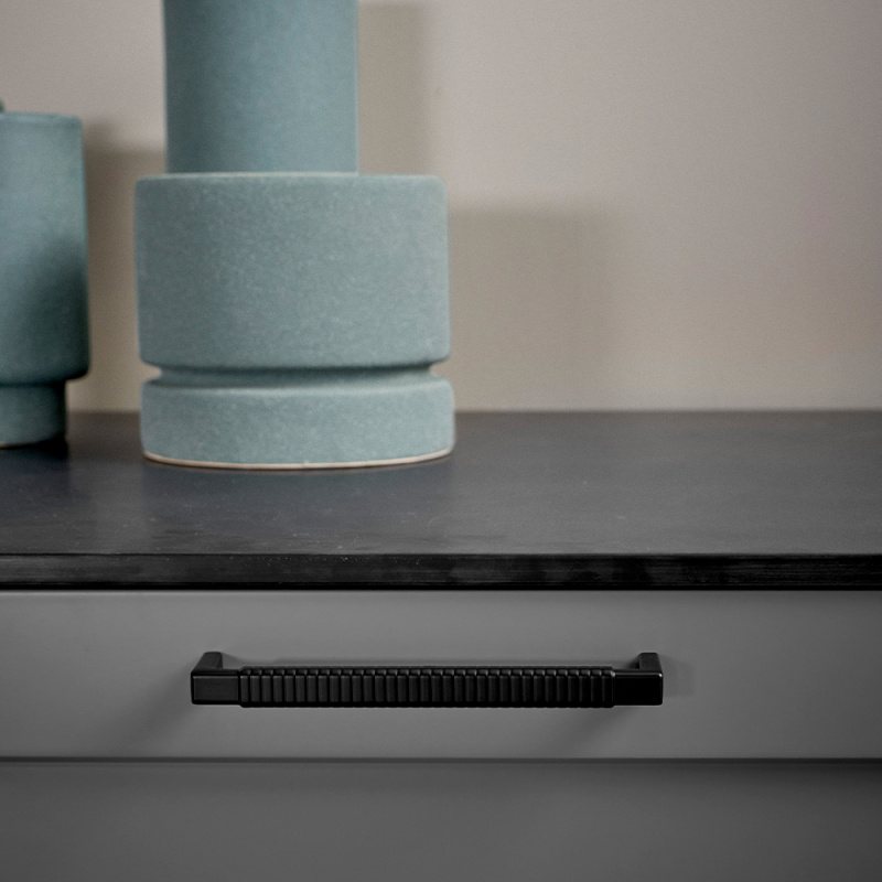 Handle Rattan - Matt Black