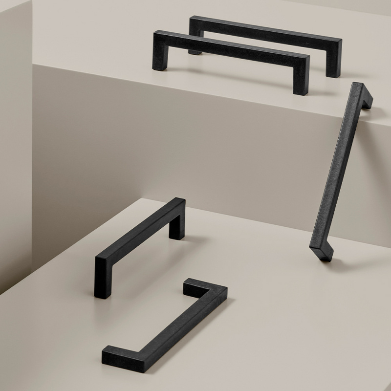 Handle Square Ocean - Matt Black
