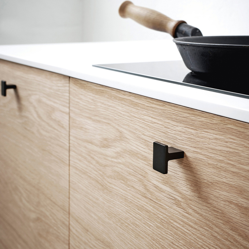 Knob Transit - Matt Black