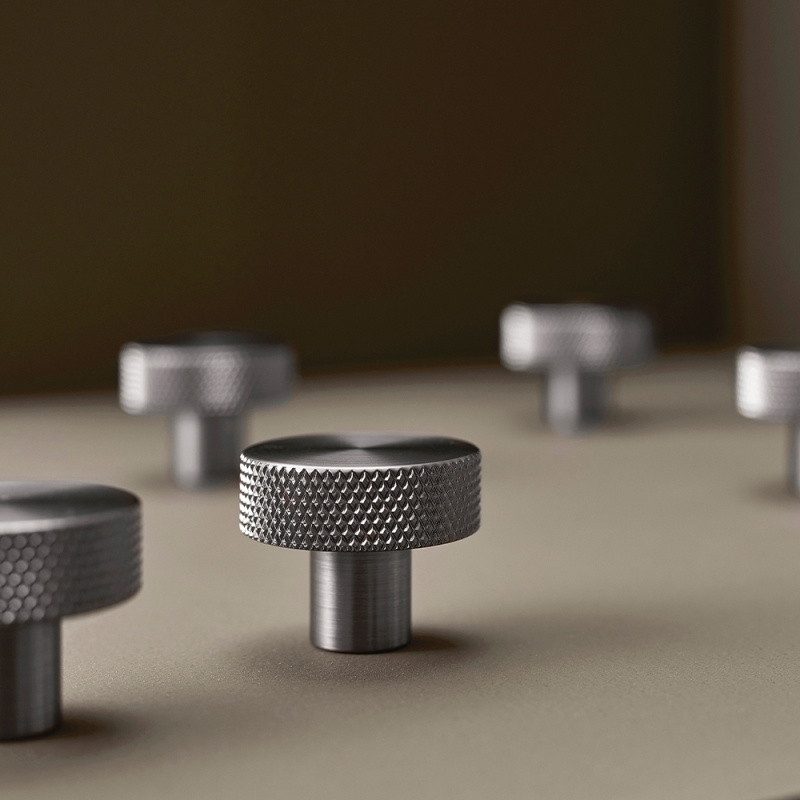 Knob Simon - Stainless look