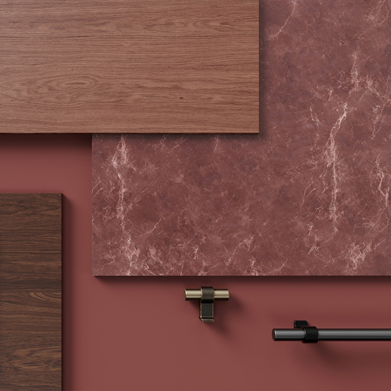 Handle Bond - 160mm - Matt black/gun metal