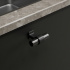 Knob T Bond - Matt black/gun metal Knob T Bond - Matt black/gun metal