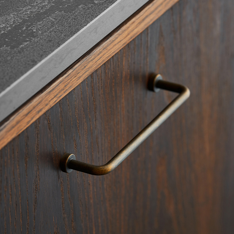 Handle Lounge - 160mm - Antique brown