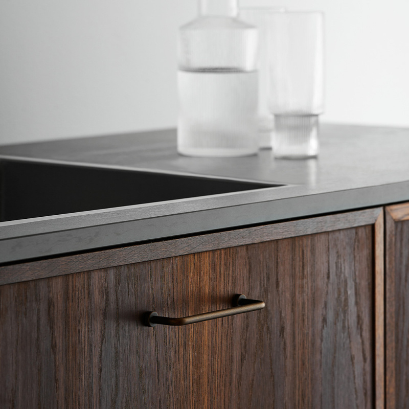 Handle Lounge - 160mm - Antique brown