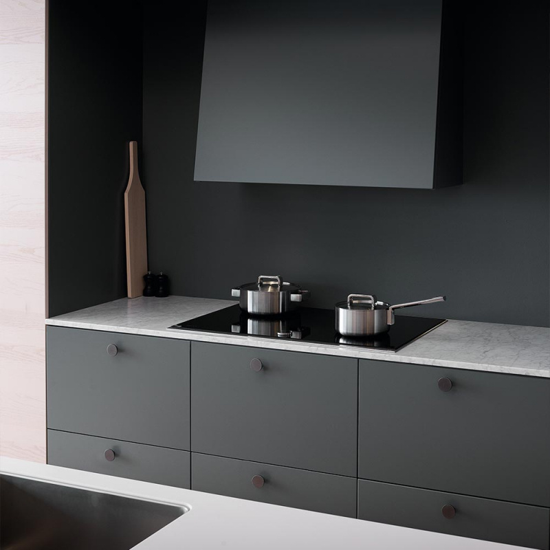 Knob Plato - 42mm - Brushed matt black