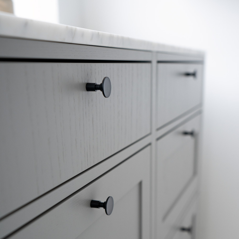 Knob Jubilee - 28mm - Matt black