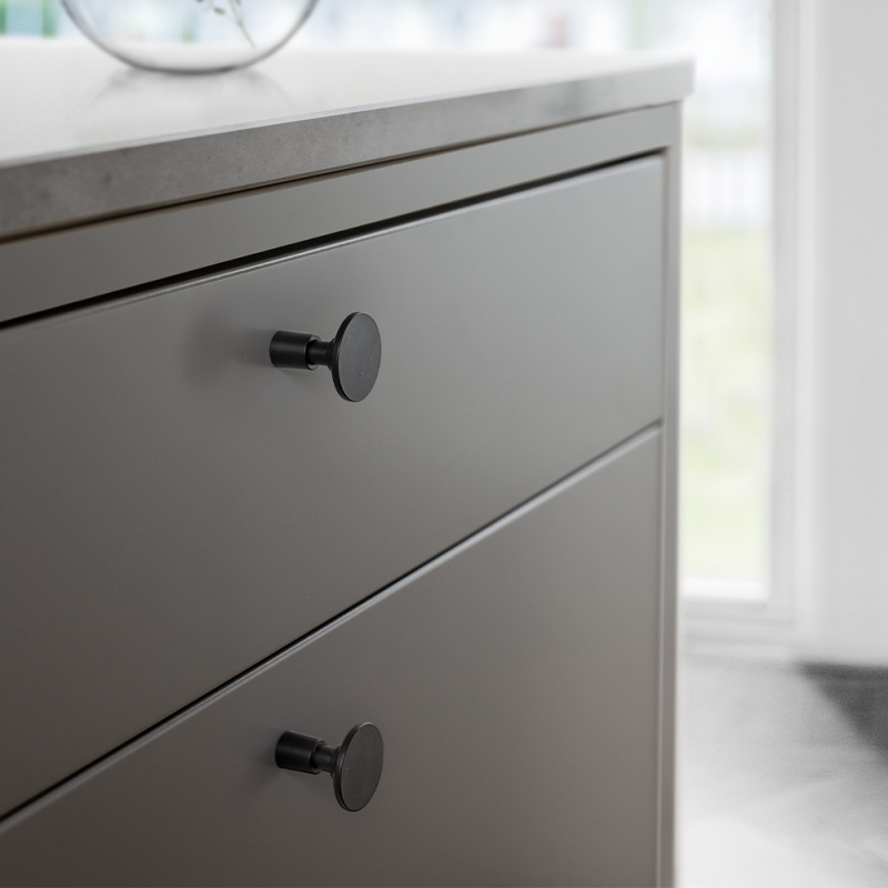 Knob Jubilee - 28mm - Matt black