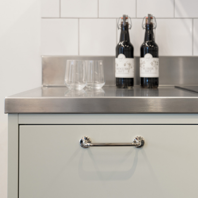 Handle Jubilee - 128mm - Polished nickel