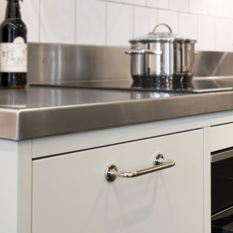 Handle Jubilee - 128mm - Polished nickel