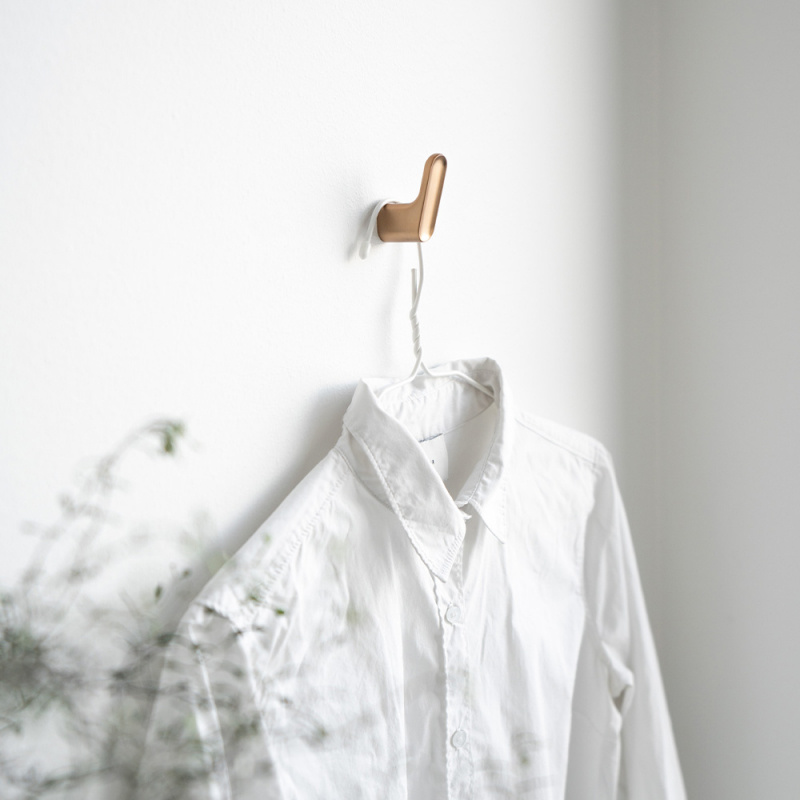 Hook Luv - Brushed brass