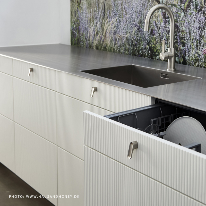 Knob Luv - Stainless steel look