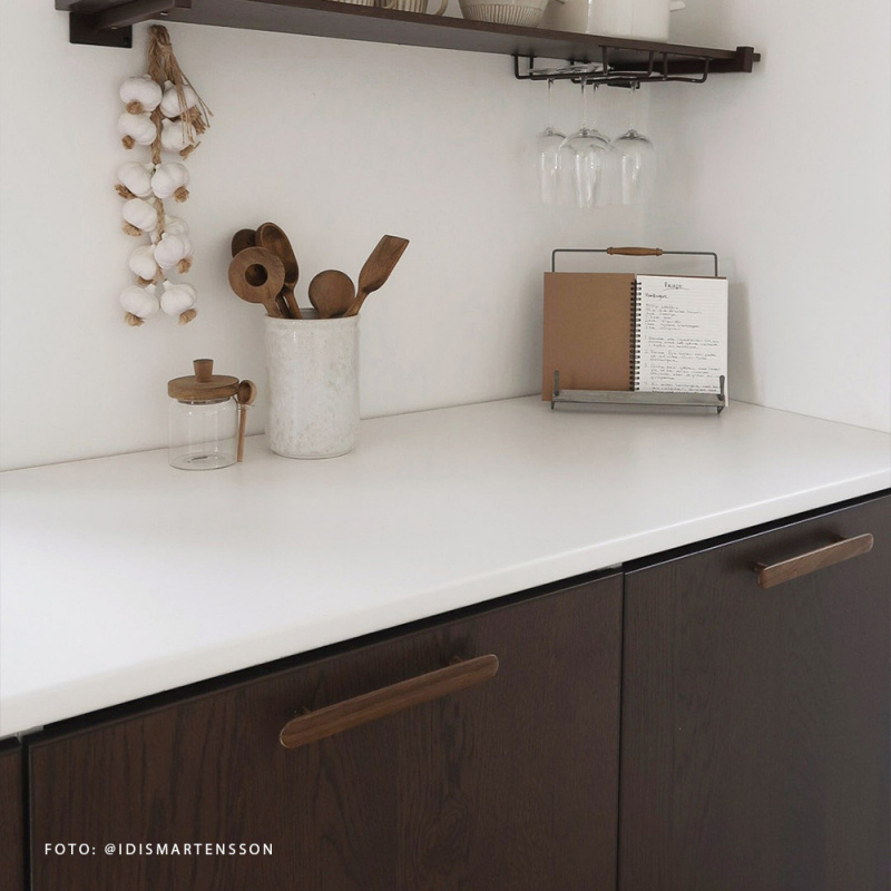 Handle Brutus - 160 mm - Walnut