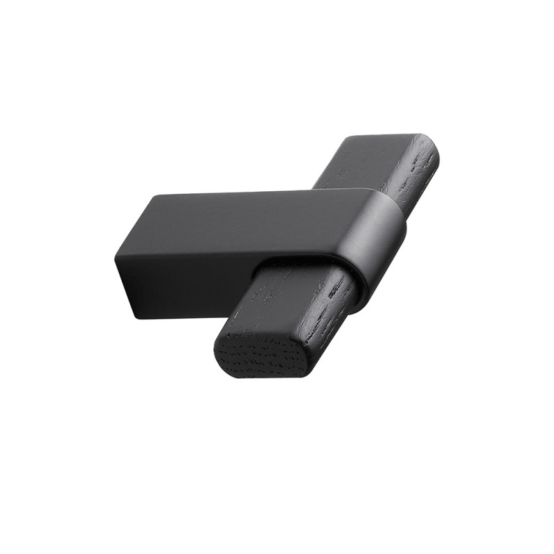 Knob T Crossing - Black/Black