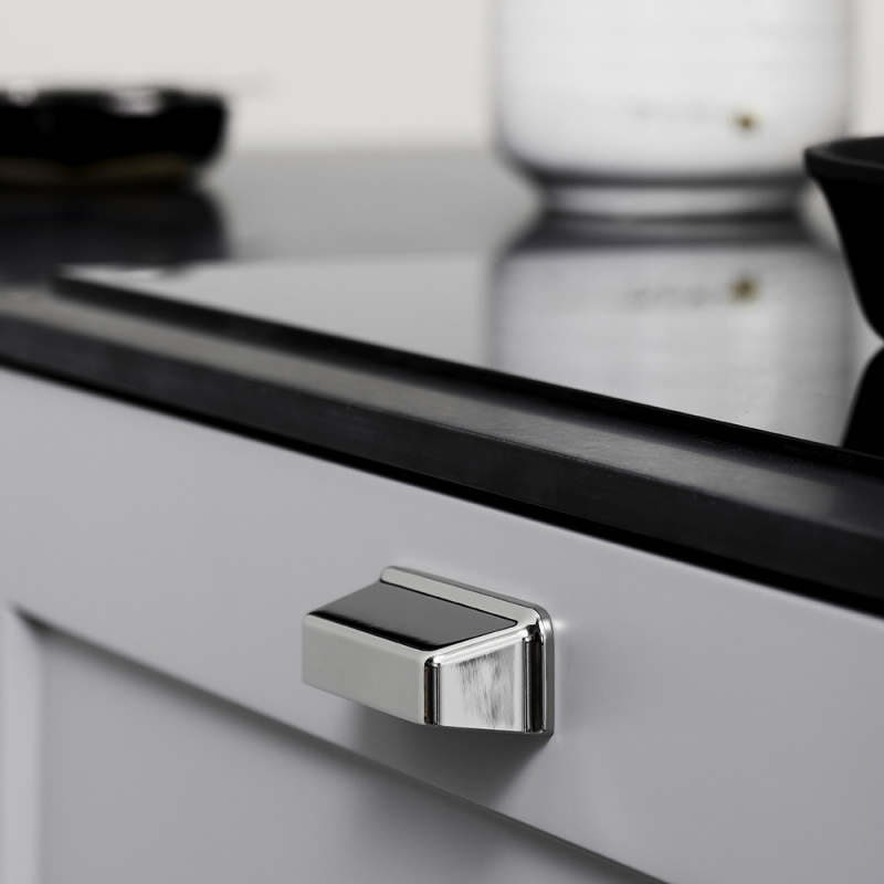 Bin Pull Equester - 64mm - Nickel Plated