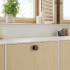 Knob Row - 40mm - Dark-stained oak Knob Row - 40mm - Dark-stained oak