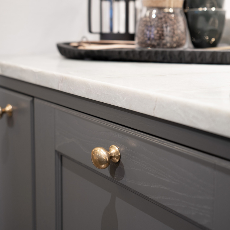 Knob 401 - 40mm - Brass matt