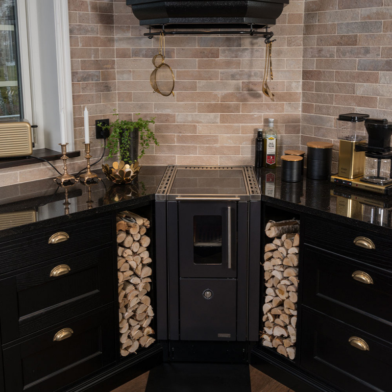 Bowl handle 3922 matt brass. Photo: Formakök