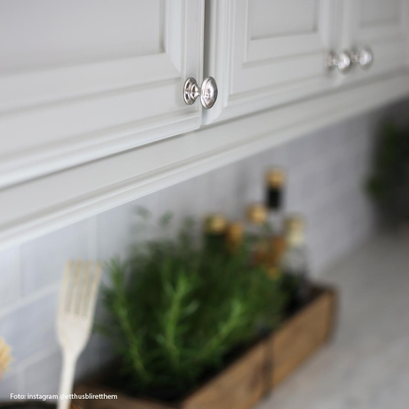 Knob 24466 Nickel plated