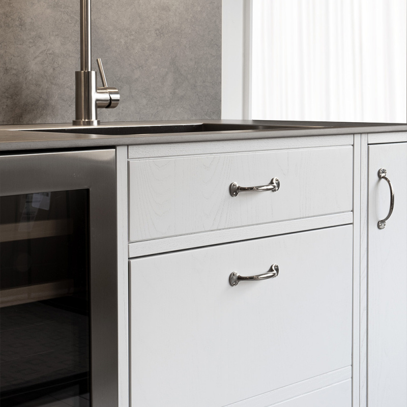 Handle 1690 - 120mm - Nickel plated