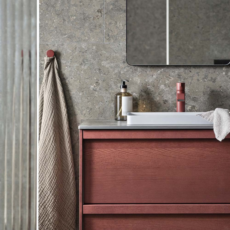 Knob Circular - Toniton Reddish Brown