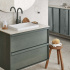 Knob Circular - Toniton Ash Green Knob Circular - Toniton Ash Green