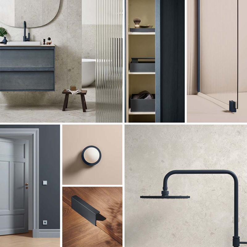 Knob Circular - Toniton Deep Blue