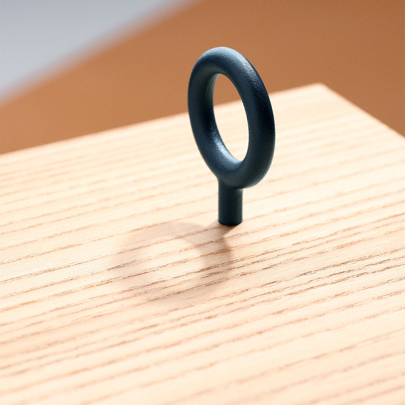 Knob Key - Toniton Deep Blue