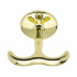 Hook Siljan - Polished Brass