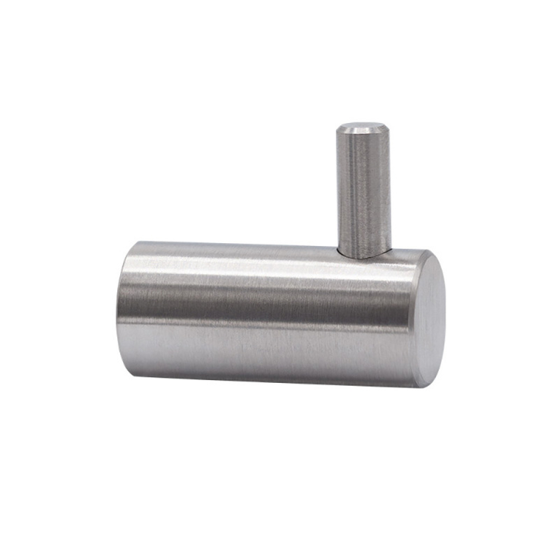 Stay - Single hook - Brushed stainless stelel