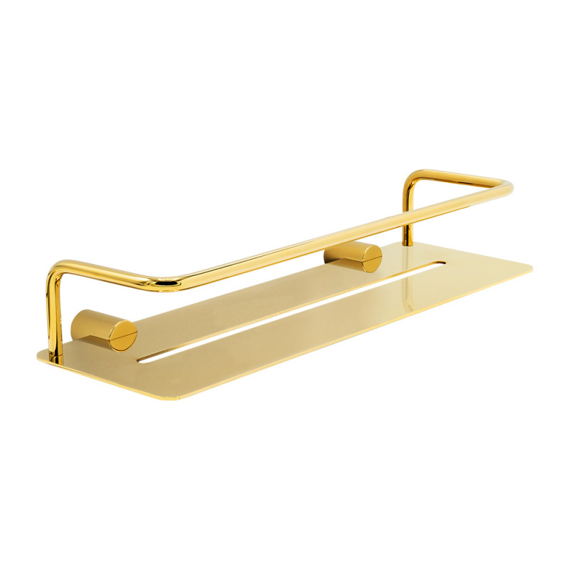 Match - Shower Shelf - Polished brass
